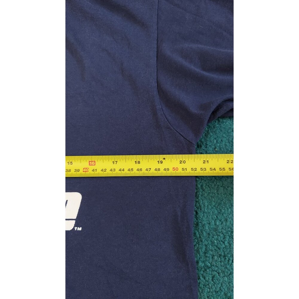 Vintage Penn State Single Stitch T-shirt Thick White Graphic Size L Made In USA - Picture 4 of 6
